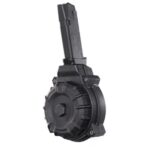 Promag Handgun Magazine for Glock 48/43X Black Polymer Drum 9mm Luger 50/rd