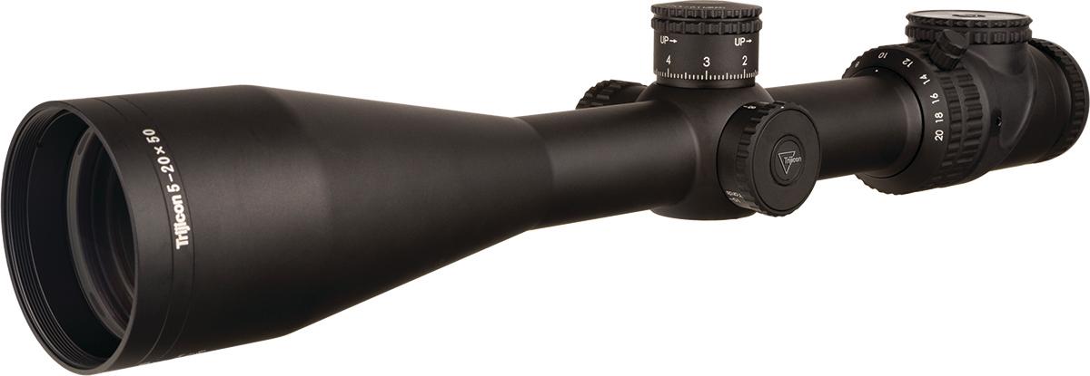 AccuPoint 5-20×50 Riflescope MRAD Ranging Crosshair w/ Green Dot 30mm Tube