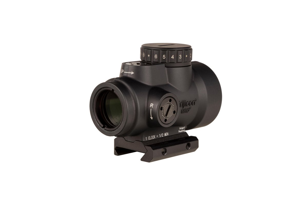 Trijicon MRO HD 1×25 Red Dot Sight Adjustable 68 MOA Reticle with a 2.0 MOA Dot; Low Mount