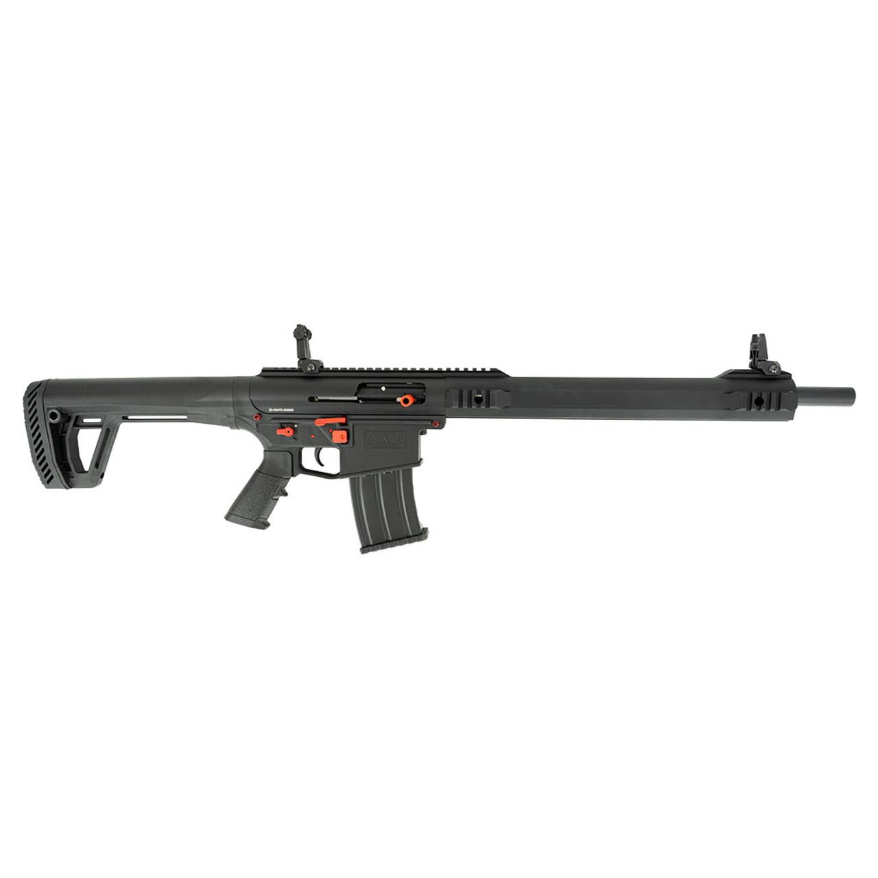 SDS Tokarev TT-12 PRO Shotgun 12ga 3″ Chamber 5rd magazine(1) 18.5″ Barrel Black w/ Red SA Magfed Mil-Spec Buffer Tube