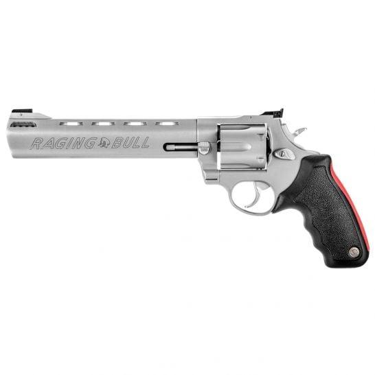 Taurus Raging Bull X-Large Handgun .454 Casull 6rd Capacity 8.37″ Barrel Stainless Steel Finish