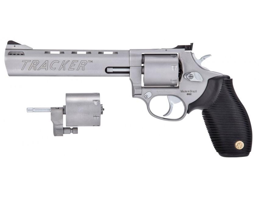 Taurus 692 Handgun .357 Mag/38 Spl/9mm Luger 7rd Capacity 6.5″ Barrel Matte Stainless Finish