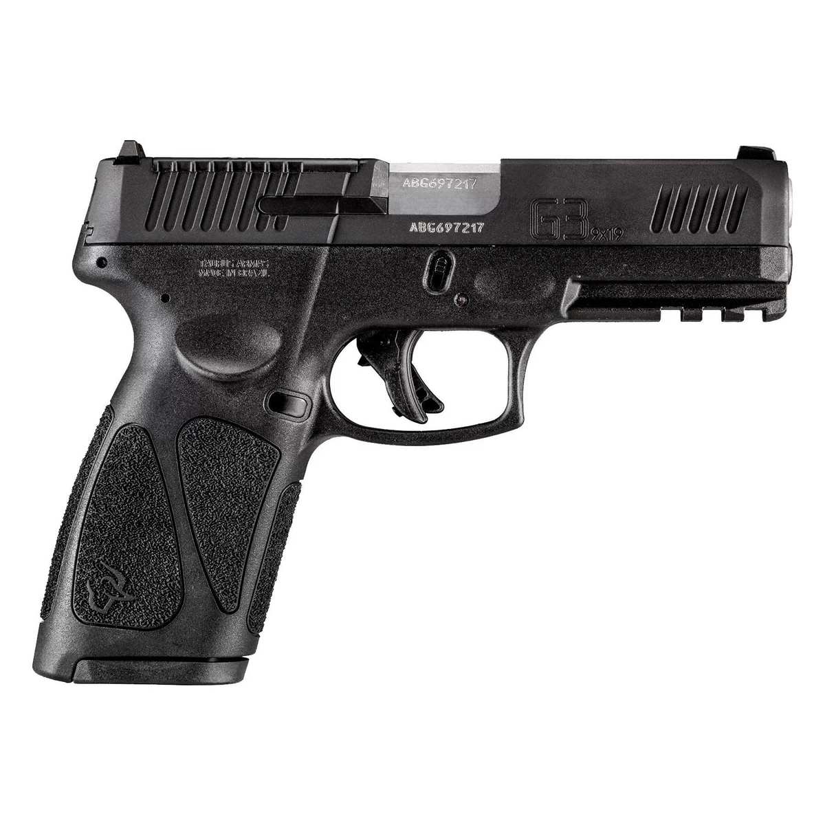 Taurus G3 T.O.R.O. Full Size Handgun 9mm Luger 17rd Magazine 4″ Barrel Tenifer Matte Black Steel Sights
