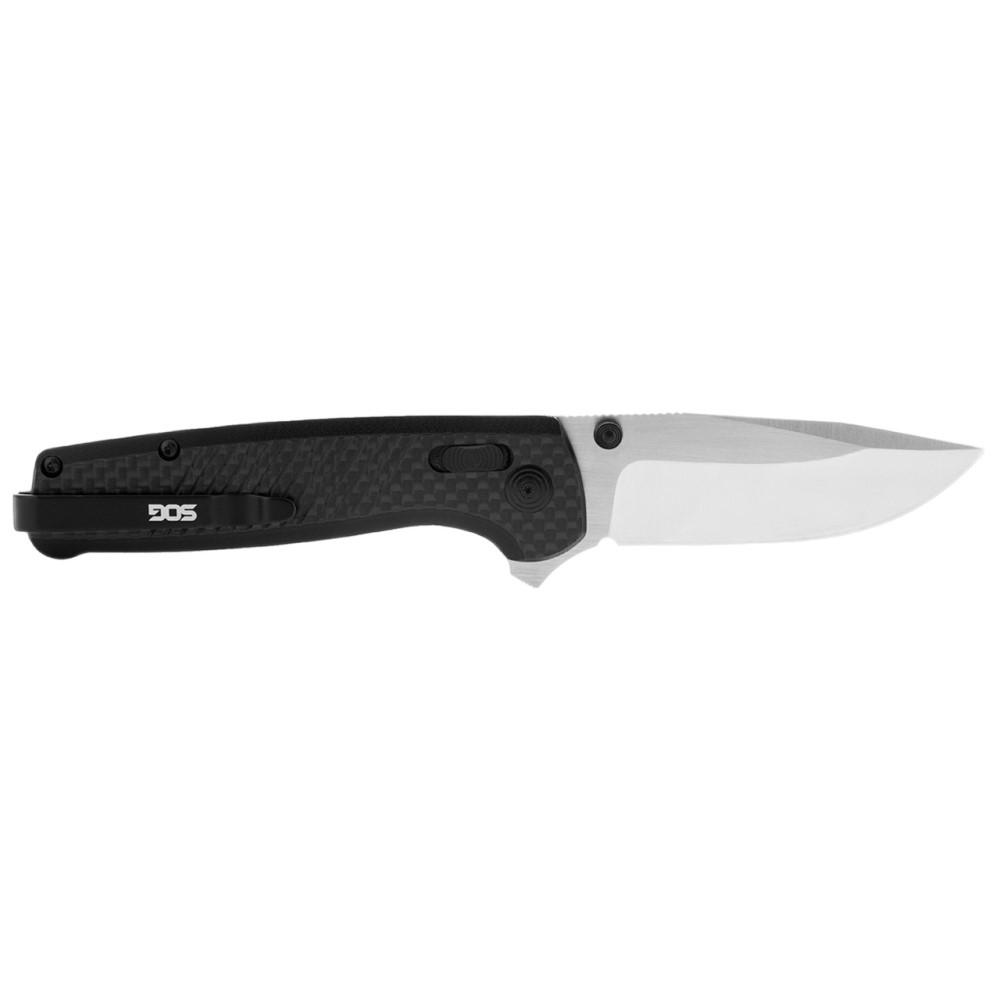 SOG Terminus XR Folding Knife 3″ Clip Point Blade Black