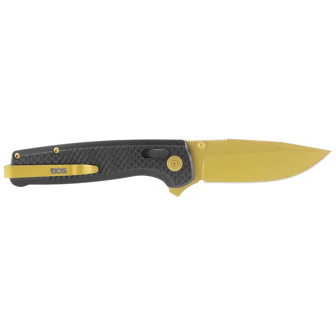 SOG Terminus XR LTE Folding Knife 2.95″ Blade Black and Gold