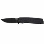 SOG Terminus Bowie Folding Knife 3″ Blade Black
