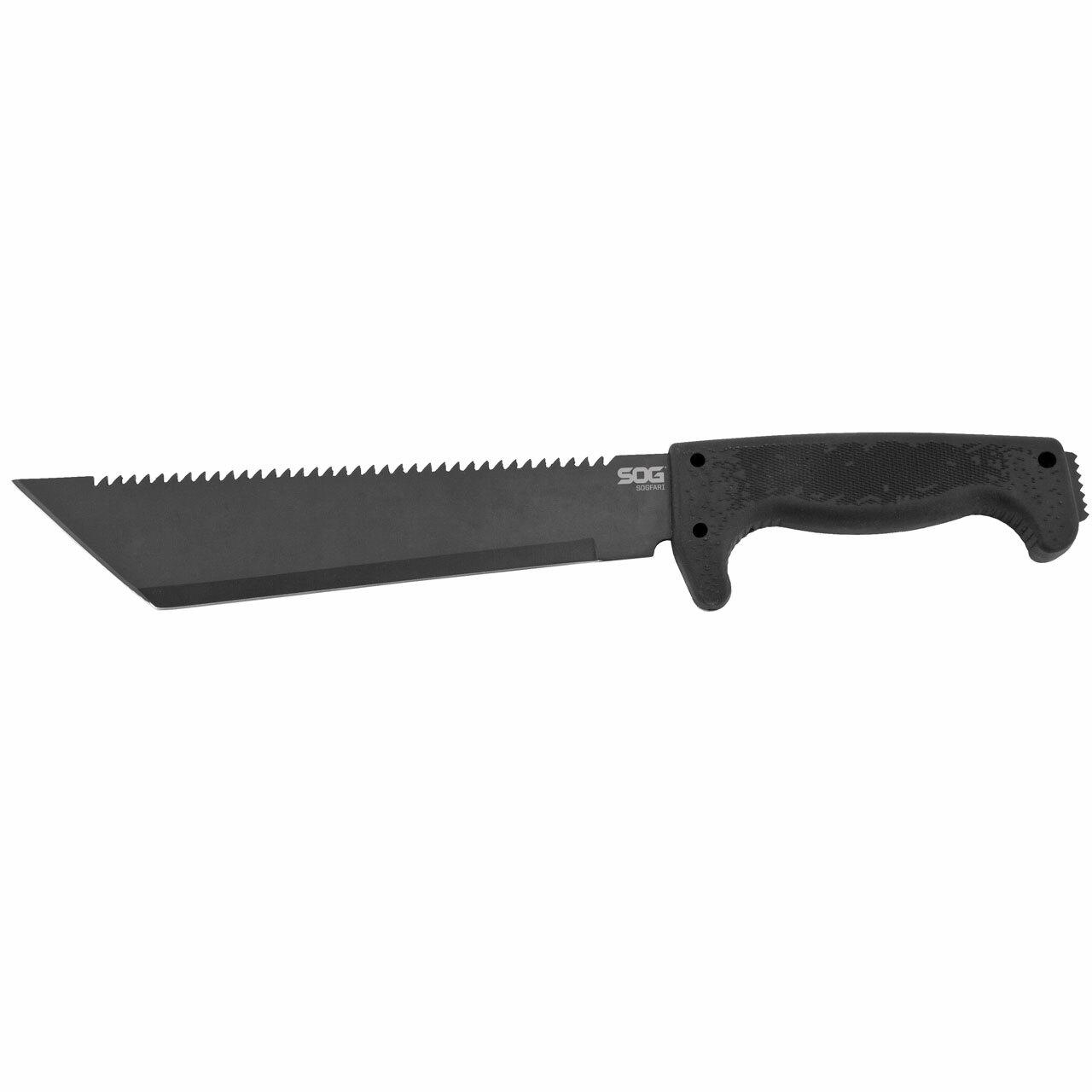 SOG SOGfari Tanto Machete 10″ Blade Black