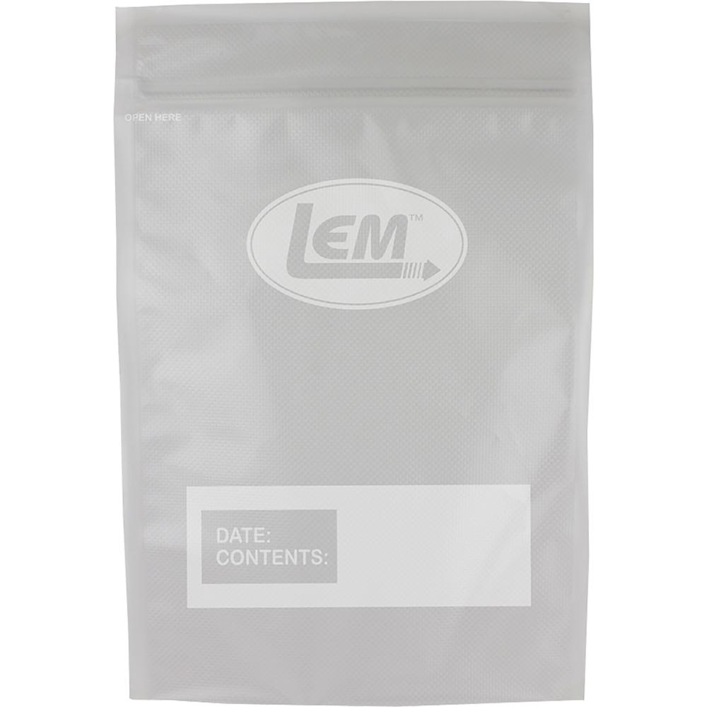 LEM Products MaxVac Zipper Top Vacuum Bags Gallon Size 11″x16″ – 20/ct