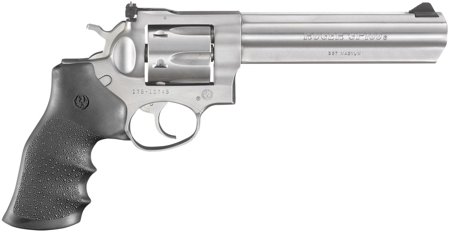 GP100 STANDARD 357 MAG DA 6″ BBL Satin STS