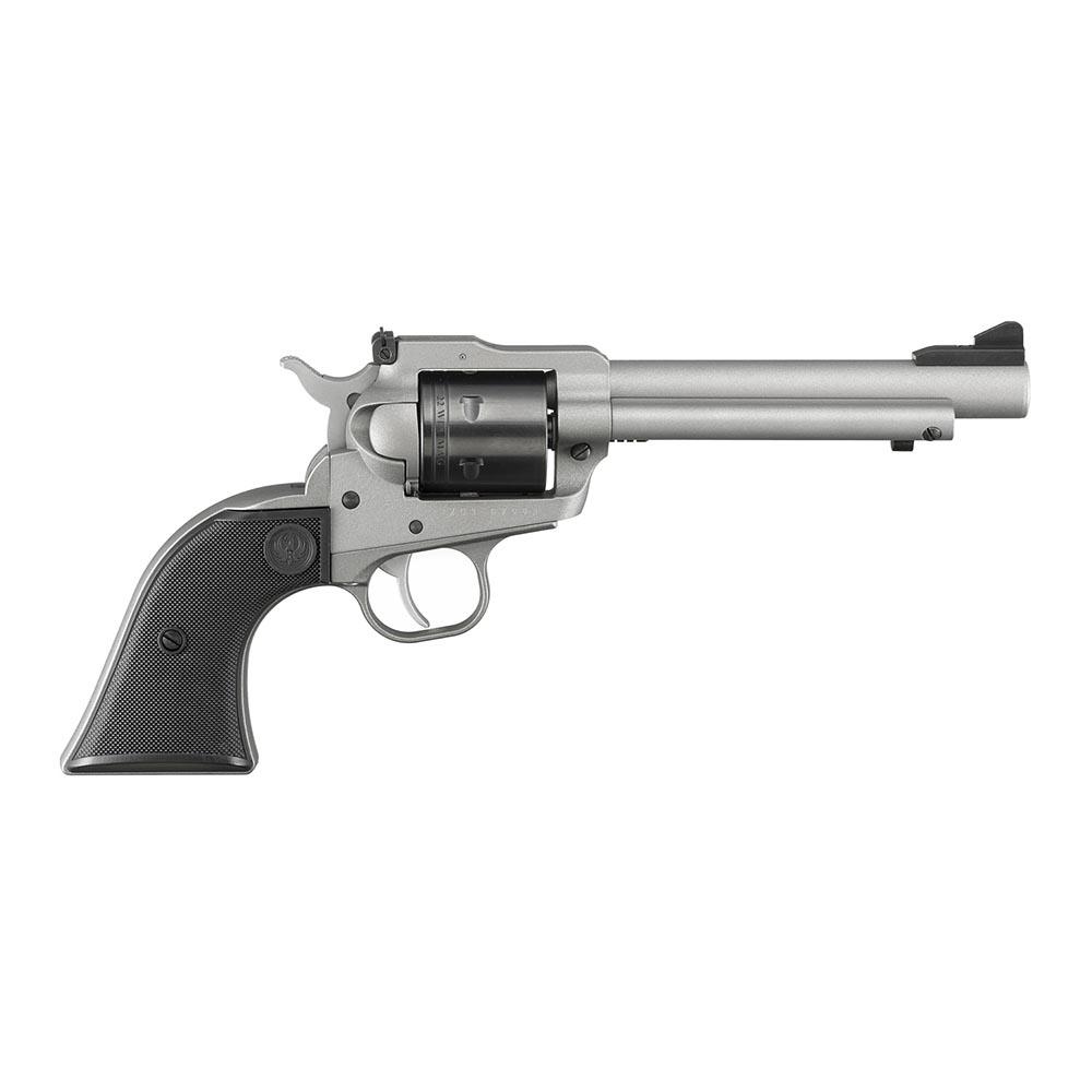 Ruger Super Wrangler Handgun .22 LR/.22 WMR 6rd Capacity 5.5″ Barrel Silver Cerakote