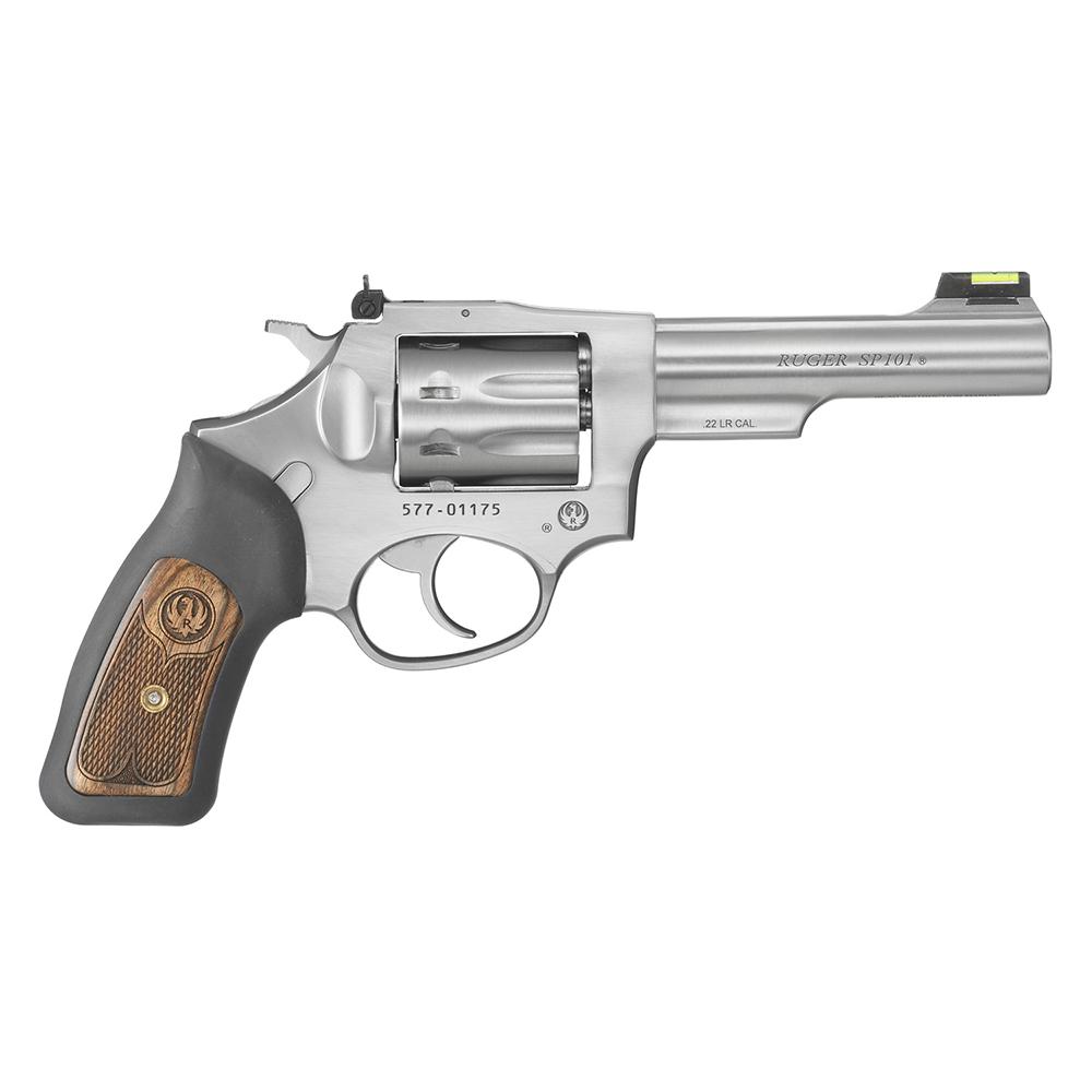 Ruger SP101 Handgun .22 LR 8rd Capacity 4.2″ Barrel Fiber Optic Front Sight CA Compliant