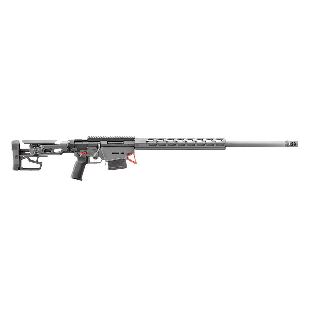 Ruger Precision Stealth Grey Rifle 6mm GT 10rd Magazine(2) 26″ Threaded Barrel Two-Stage Trigger
