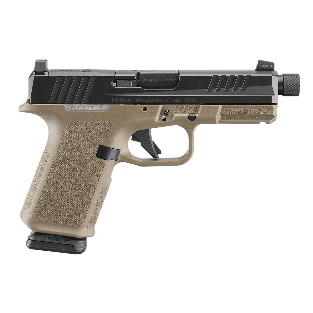 Ruger RXM Handgun 9mm Luger 15rd Magazines(2) 4.5″ Threaded Barrel FDE Poly Frame Front Night Sight