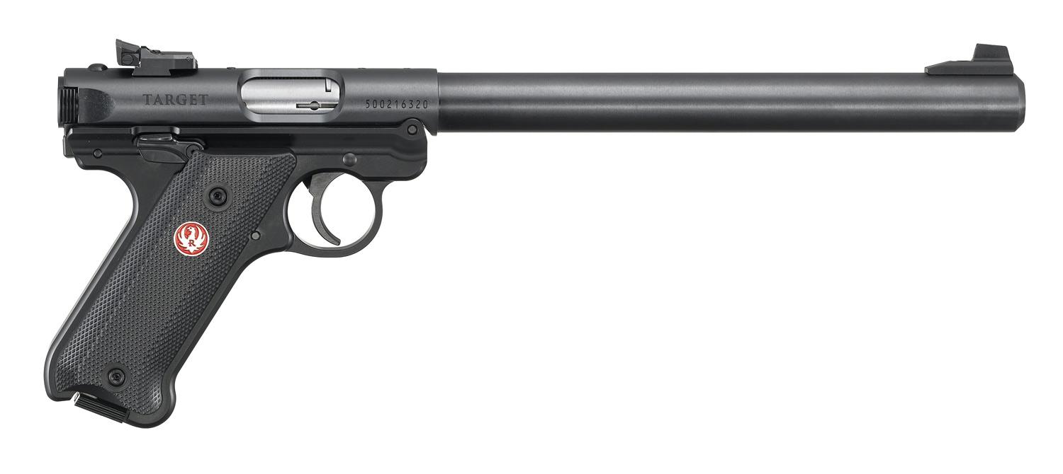 Ruger Mark IV Target 22LR 10rd Magazine 10″ Barrel Blued