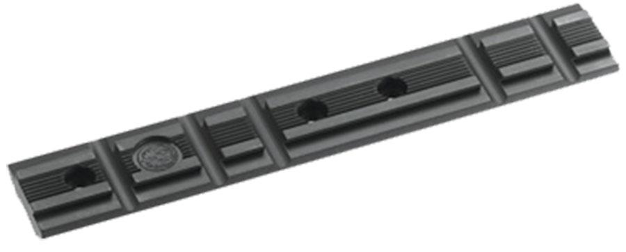 Ruger 1-Piece Weaver-Style Aluminum 22 Target Pistol Scope Base Adapter for Mark IV Mark III Mark II & 22/45 .22 – Black Anodized