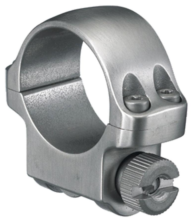 Ruger Steel Scope Ring – Single (3K) 1″ Low .812″ Height – Stainless Finish