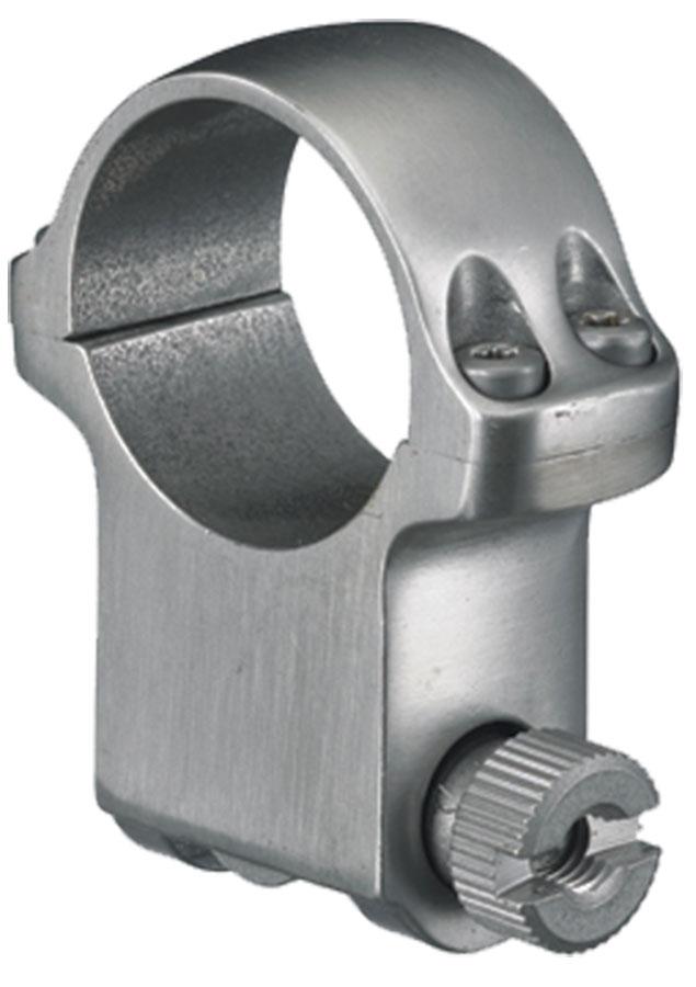 Ruger Steel Scope Ring – Single (6K) 1″ Extra High 1.187″ Height  – Stainless Finish