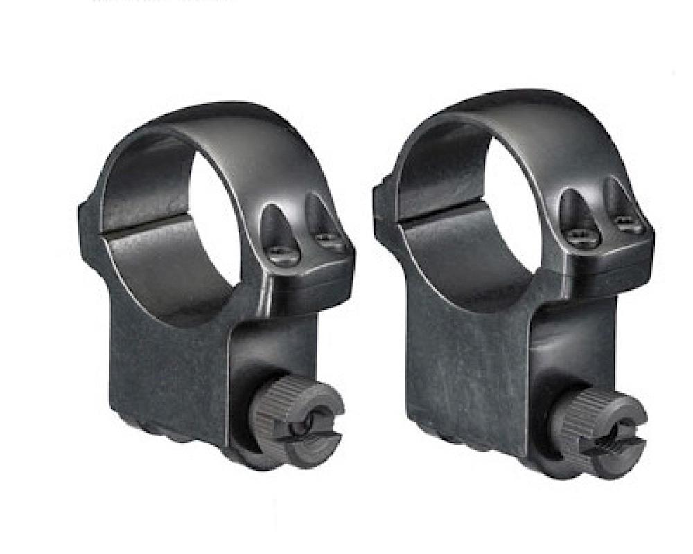 Ruger M77 2-Piece Steel Scope Rings 4B/5B 1″ Medium – Blued