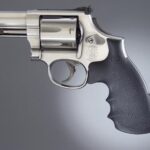 Hogue S&W K/L Convertion Kit – Round to Square Butt – Rubber Monogrip