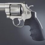 Hogue S&W N Convertion Kit – Round to Square Butt – Rubber Monogrip