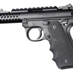 Hogue Ruger 22/45 MKIV Rubber Grip with Finger Grooves Black