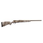 Weatherby Vanguard Badlands Rifle 6.5 PRC 3rd Capacity 24″ Burnt Bronze Threaded Barrel Approach Camo Stock