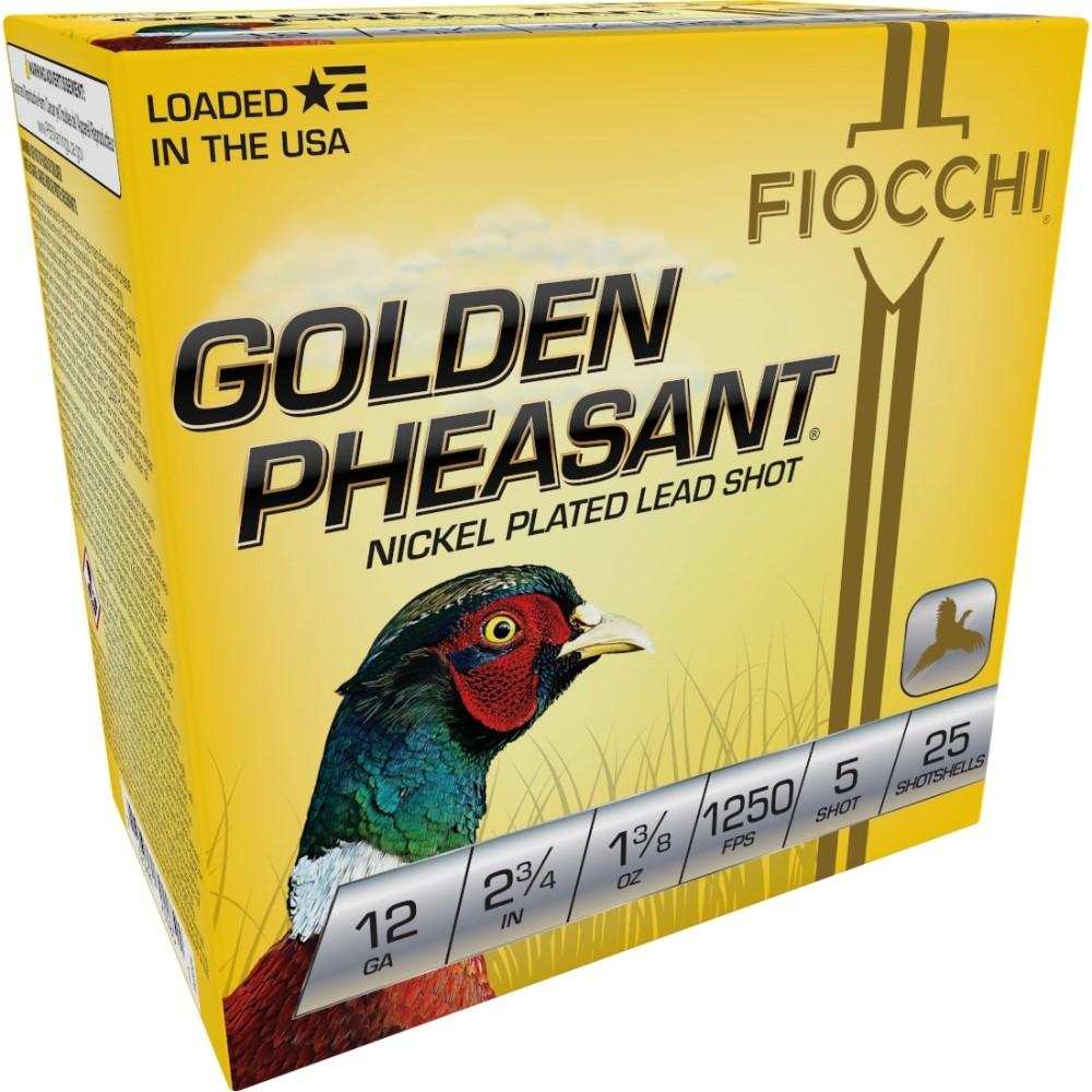 GOLDEN PHEASANT NP 12ga 2 3/4″ 1 3/8oz #5 1250fps 25RD