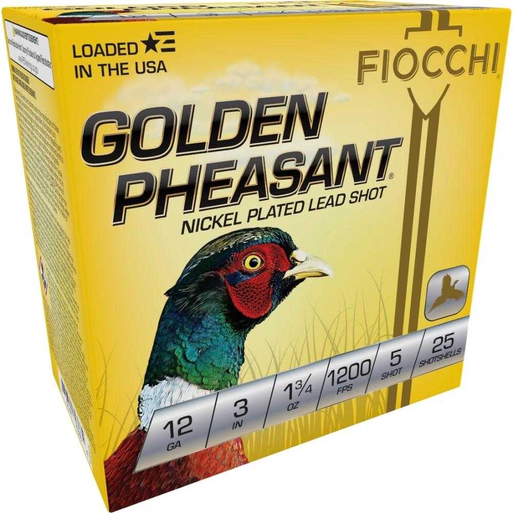 GOLDEN PHEASANT NP 12ga 3″ 1 3/4oz  #5 1200fps 25RD