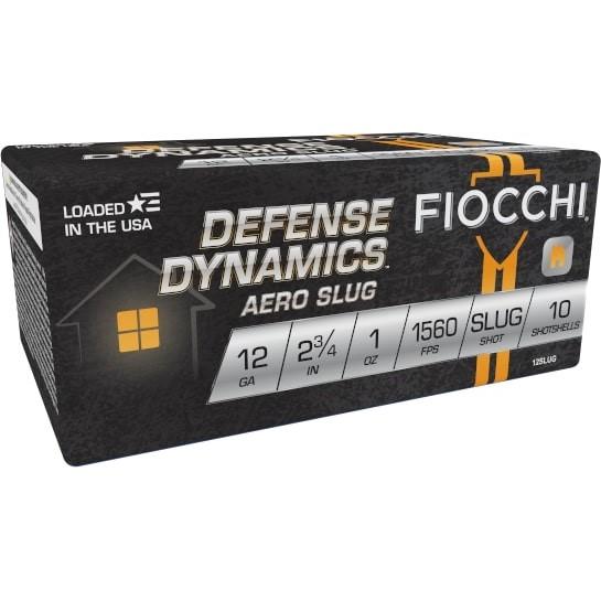 Fiocchi Aero Rifled Slug 12 ga 2-3/4″ 1 oz 1560 fps Slug 10/ct