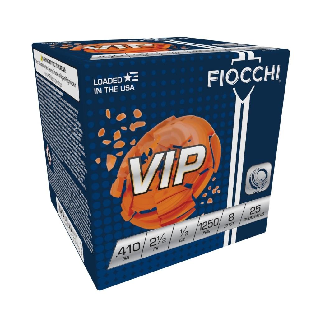 Fiocchi Premium Target Loads .410 ga 2 1/2″ 1/2 oz #8 1250 fps 25/ct