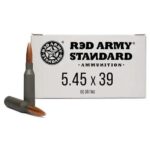 Century Arms Red Army Standard Rifle Ammunition 5.45×39 60gr FMJ Lead Core 30/ct
