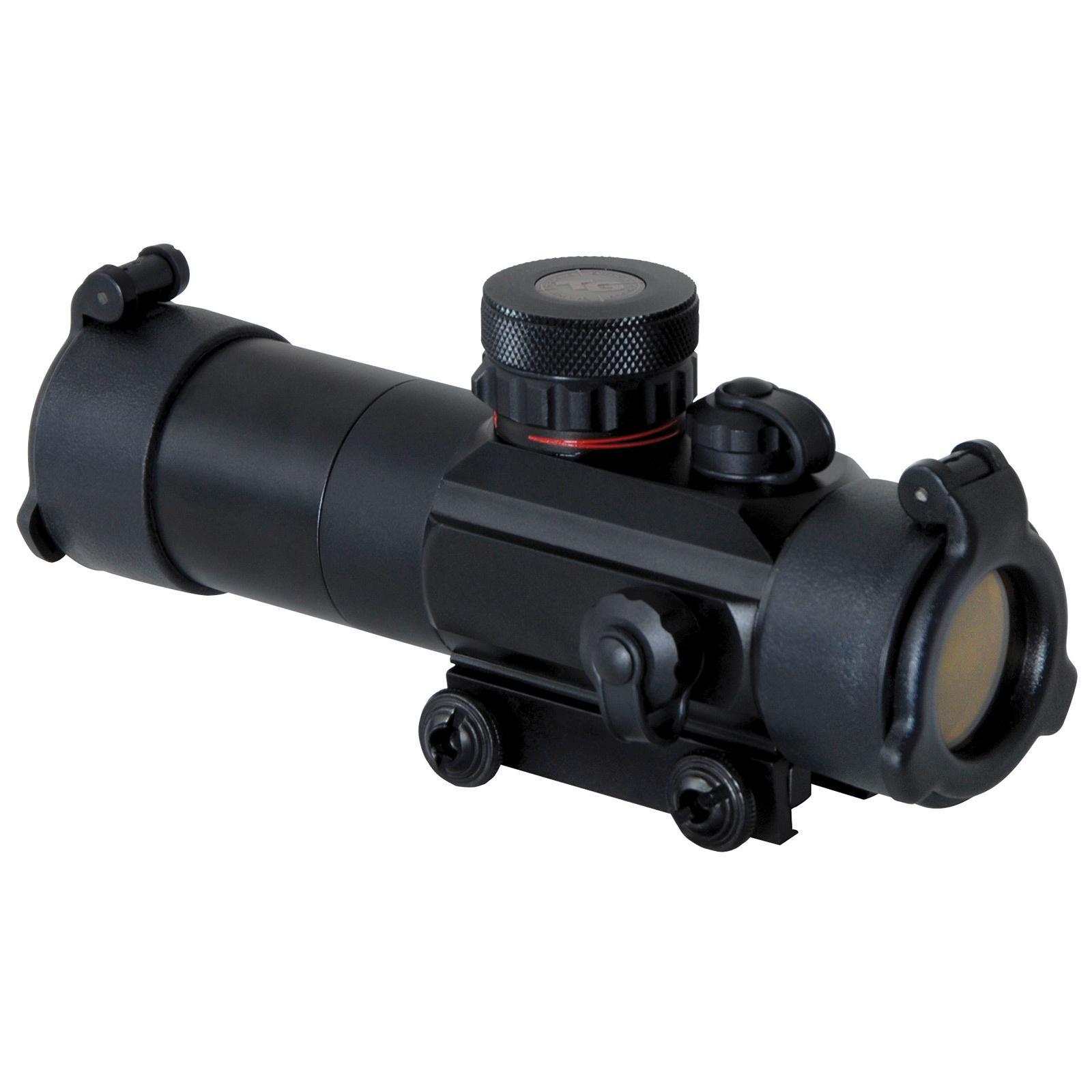 Truglo Tactical Dual Color Red Dot Sight – 1x30mm 3 MOA Red/Green – Matte