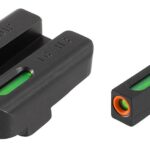 Truglo TFX Pro Tritium/Fiber-Optic Day/Night Sights Fit Springfield XD|Springfield XDM (excluding 5-1/4 in Comp Series)|Springfield XDS – Orange Outline