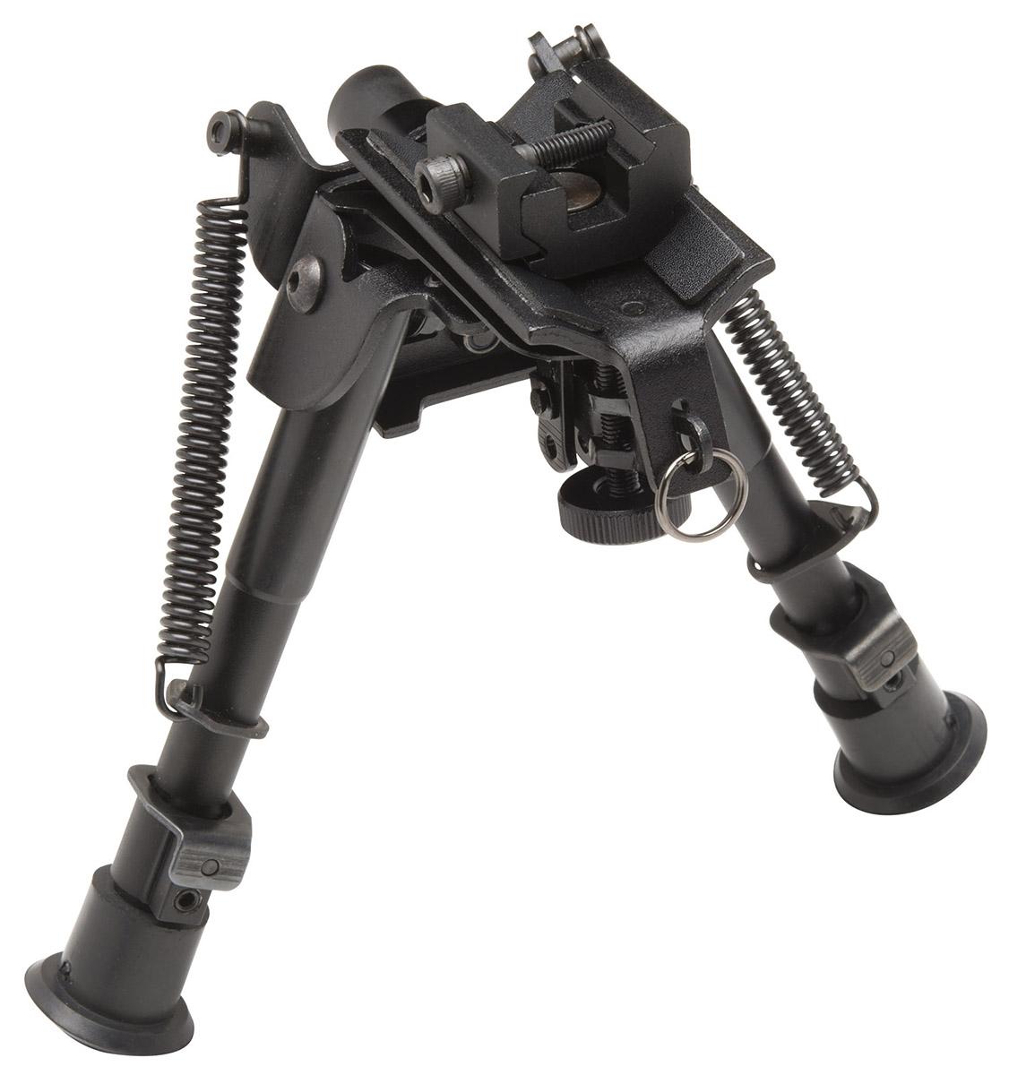 Truglo Tac-Pod Pivoting Adjustable Bipod – Adjustable from 6-9″