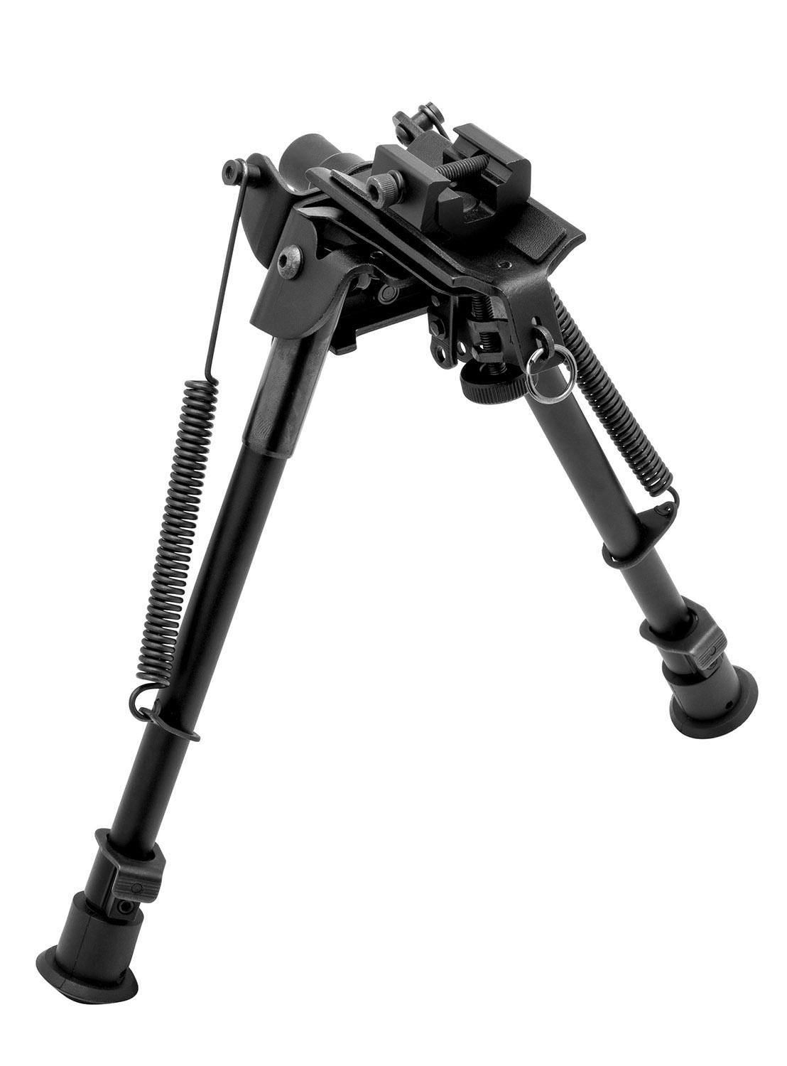 Truglo Tac-Pod Pivoting Adjustable Bipod – Adjustable from 9-13″