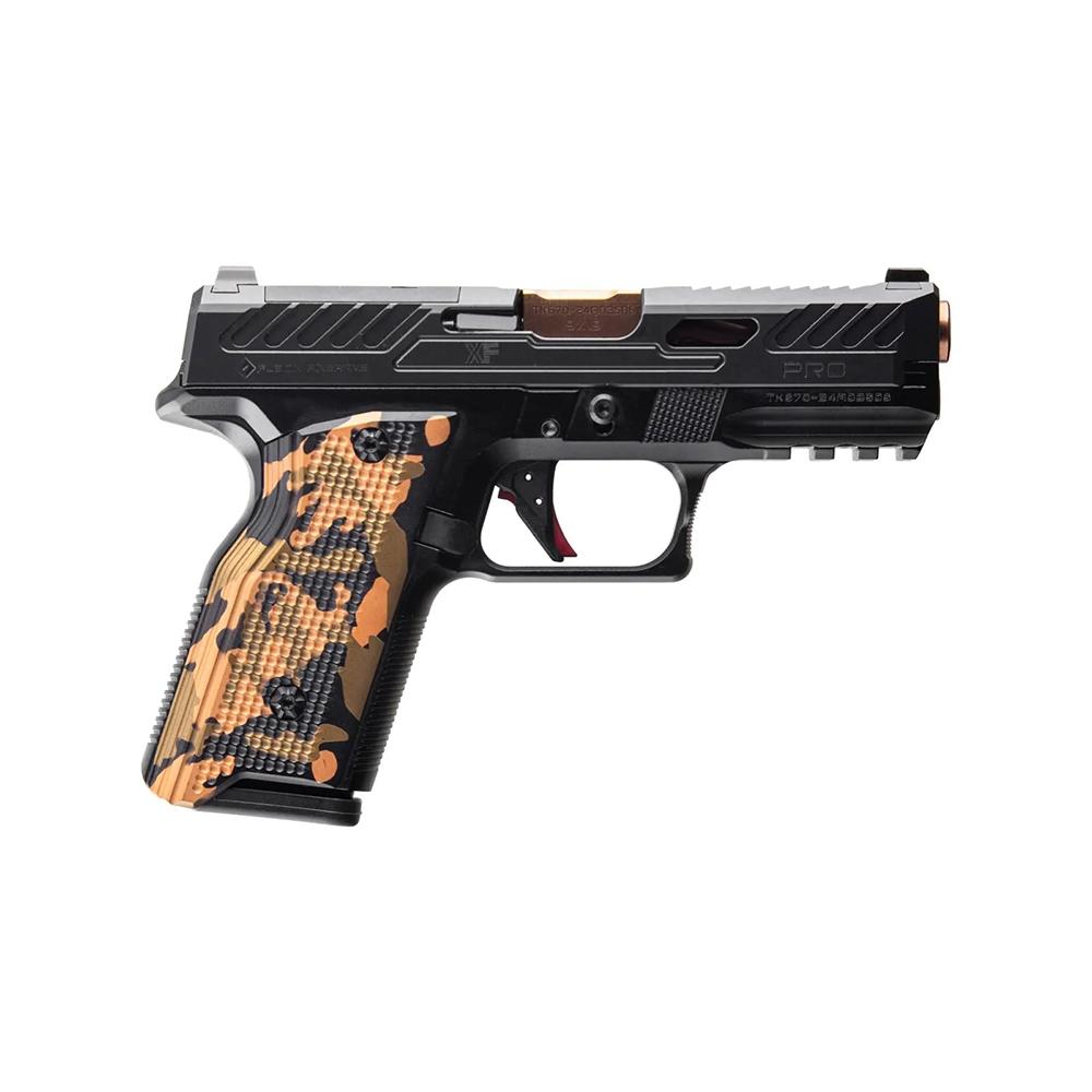 Fusion XF PRO Handgun 9mm Luger 15rd Magazines (2) 4″ Barrel Bronze