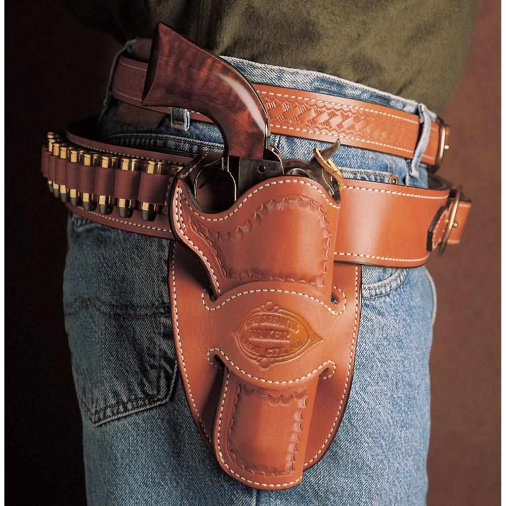 DeSantis Desperado Holster for Colt SAA 4.75″ Tan RH