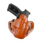 DeSantis #002 Speed Scabbard OWB Holster for Colt 1911 5″ Tan RH