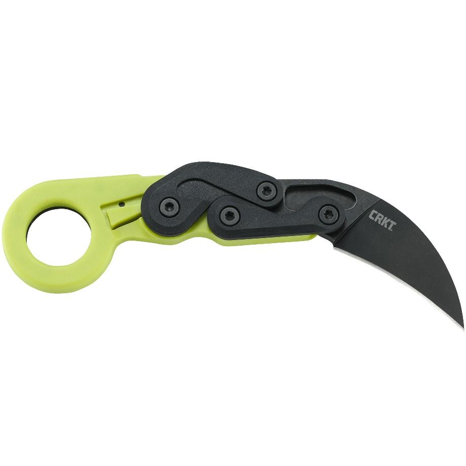 CRKT Provoke Zap Folding Knife 2 1/2″ Hawkbill Blade Green