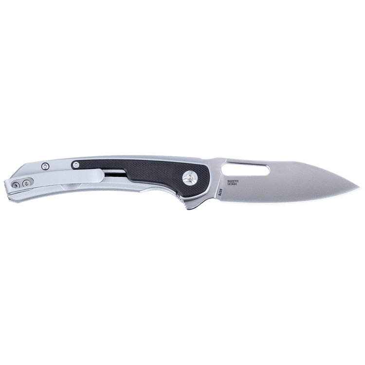 CRKT Padawan Folding Knife 3″ Drop Point Blade Black and Silver