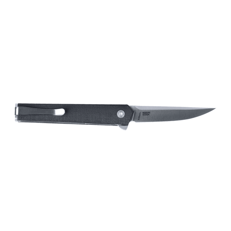 CRKT CEO Compact Folding Knife 2-3/5″ Drop Point Blade Black