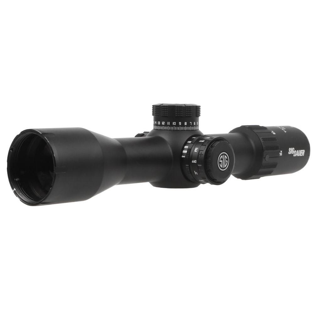 Sig Sauer TANGO-DMR Rifle Scope 3-18×44 34mm FFP MOA Milling 2.0 Illum Matte Black