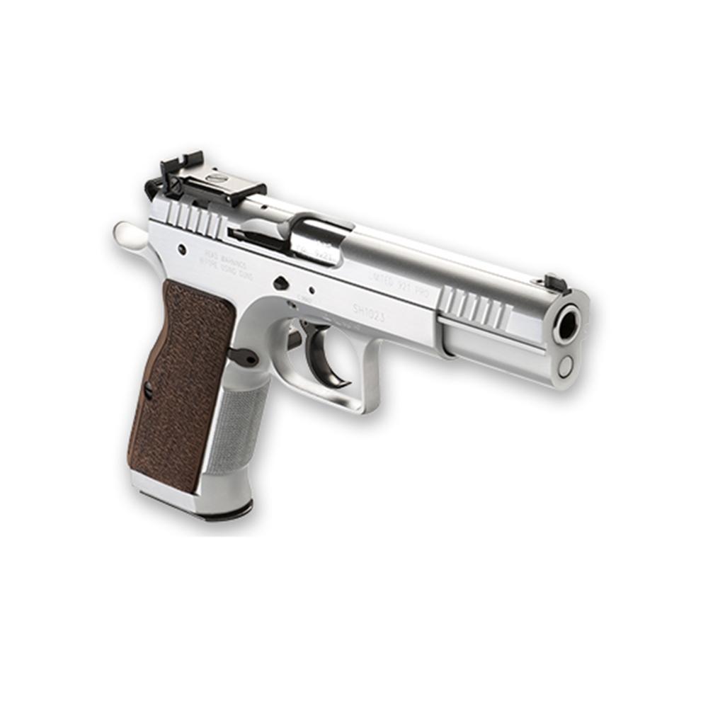 IFG/FT Italia Defiant Limited Pro Large Frame Handgun 9mm Luger 17rd Magazine 4.8″ Barrel Stainless Slide