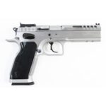 IFG Tanfoglio Defiant Stock Master 9mm Luger 17rd(2) 4.75″ Barrel Hard Chrome