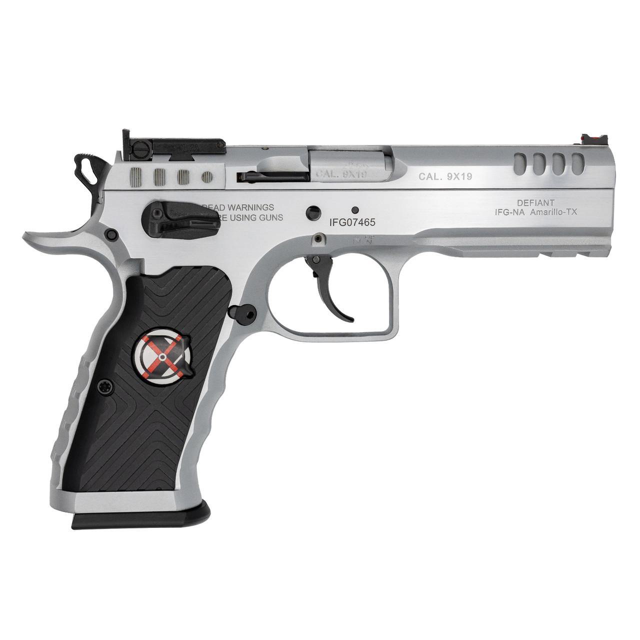 IFG Tanfoglio Stock I Xtreme Handgun 9mm Luger 17rd Magazine(3) 4.5″ Barrel Chrome