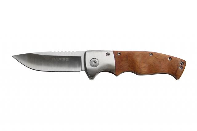 Sarge Knives Flash – Wooden Swift Assisted Folding Knife – 7-3/4″ Overall Length