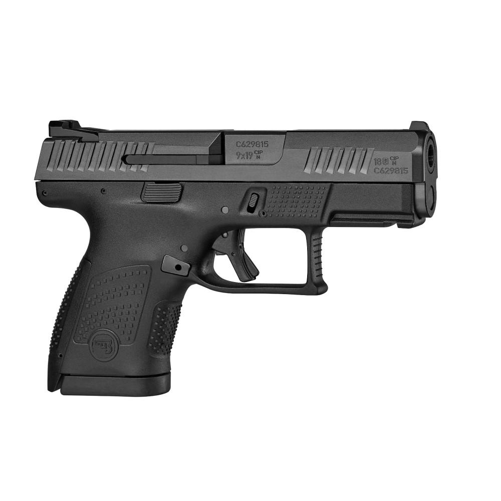 CZ USA P-10 S Subcompact Handgun 9mm Luger 10rd Magazine 3.5″ Barrel Black