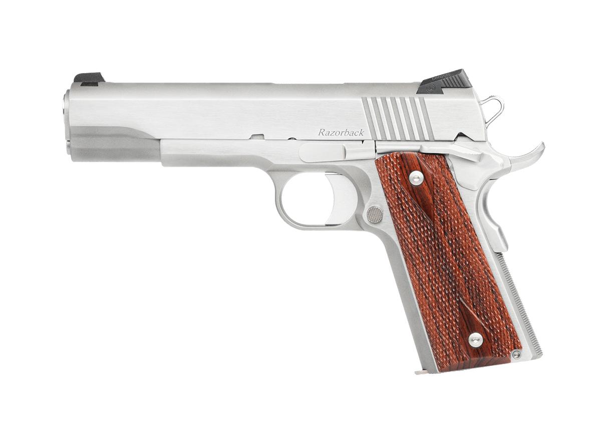 Dan Wesson 1911 Razorback Handgun 10mm Auto 8rd Magazine 5″ Barrel Stainless