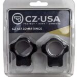 CZ Rings 457 455 30mm 11mm Dovetail Aluminum Base Height 0.575″