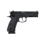 CZ USA 75 SP-01 Tactical Handgun 9mm Luger 10rd Magazine 4.6″ Barrel Black Ambi Decocker